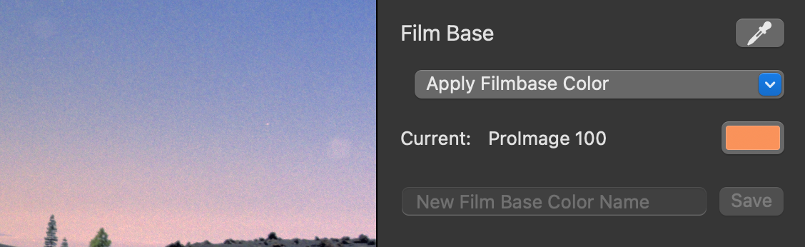 Film Base Color Edit